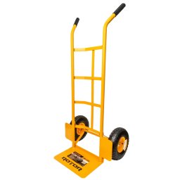 Carucior transport marfa 150 kg cu roti pneumatice ROTOR RHT-1530