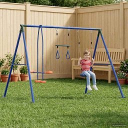 Set de Leagane Exterior Multicolour 263 x 185 x 185 cm GartenMobel Dekor