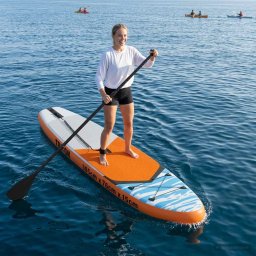 Placi de paddle gonflabile TRITON 305 x 76 x 15 cm albastru GartenMobel Dekor