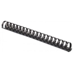 Binding comb 5346507, 12 mm, 100 buc, negru