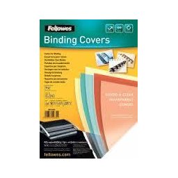 Binding cover (leather pattern) DELTA A4 FSC 5370405 , 100 buc, negru