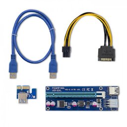 Riser PCi-E 1x - 16x USB 3.0 SATA/ PCI-E 6pin