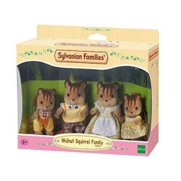 EPOCH dream meadows Sylvanian Families - Walnut Squirrel Family Knacks, construction toys