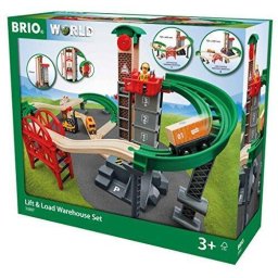 BRIO Large warehouse with lift - 33887