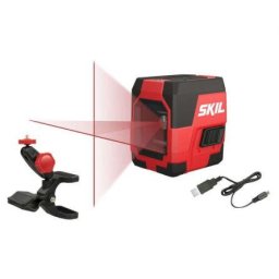 Nivela laser autonivelanta SKIL 1911 DA, 20m, +/-5 mm, verde, doua axe in cruce,