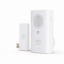 Sonerie Add-on pentru eufy Video Doorbell, Volum reglabil, 8 Ringtone-uri