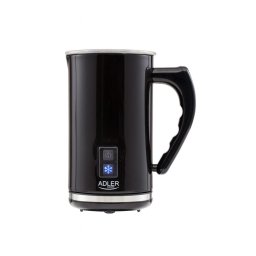ADLER AD 4478, 240 ml,500 Wati Functie incalzire lapte, Baza rotativa, Negru