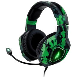 Casti SureFire Skirmish USB&jack3.5mm Camo green