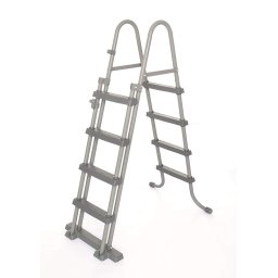Scara piscina Metal, Gri, 122 cm