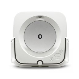 Aspirator robot mop Li-ion, Consum 19Wh, 10 Harti, Bariere virtuale, Curatare umeda si/ sau uscata, Algoritmi curatare inteligenta, WiFi, Alexa&Google, Lucreaza in tandem cu aspiratoarele iRobot din seriile I si S, Alb