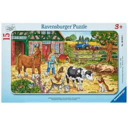 Ravensburger Puzzle Happy Farm Life 15 - 060351