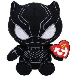 Ty Marvel Avengers Black Panther Soft Toy (15 cm)