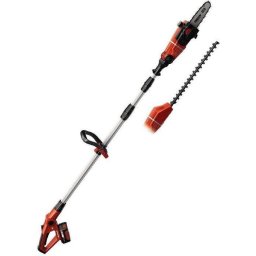 Einhell Instrument multifuncțional fără fir GE-HC 18Li T Kit - 18 Volt - rosu- Li-Ion 3.0Ah Baterie