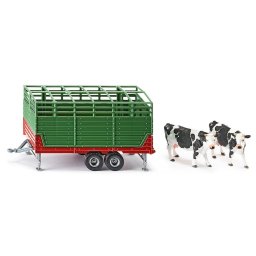 SIKU Farmer trailer for the transport of cattle (2875)