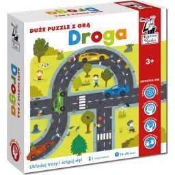 Kapitan Nauka. Droga. Duże puzzle z grą