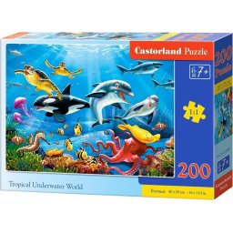 Puzzle 200 Tropical Underwater World CASTOR