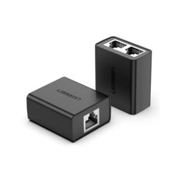 SPLITTER RJ-45 Ugreen, "CM210" pt. cablu UTP, Cat5, 1 x RJ-45 (M) la 2 x RJ-45 (M) , viteza maxima 100 Mbps, material plastic, negru "50923" - 6957303859238