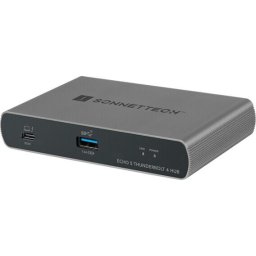 Sonnet Echo 5 Thunderbolt 4 Hub, docking station (silver/black)