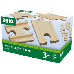 BRIO Mini straight tracks (33333)