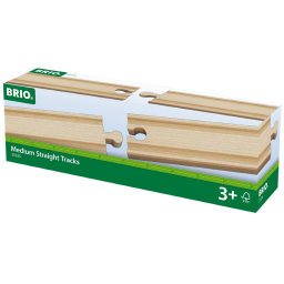 BRIO Medium straight tracks (33335)