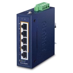 Switch PLANET 10/100/1000T 802.3at PoE + Unmanaged Gigabit Ethernet (10/100/1000) Power over Ethernet (PoE) Blue