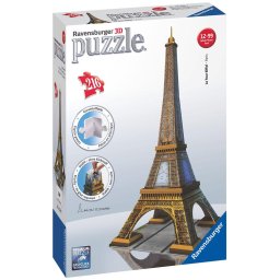 Ravensburger 3DPuzzle Wieża Eiffla 216 - 125562