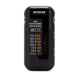 Aiwa R-22BK radio Personal Analog Black