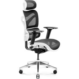 Scaun Gaming Diablo V-Commander Alb/Negru