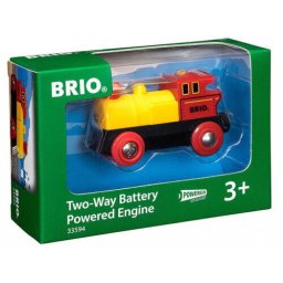 BRIO LOCOMOTIVA MICA ROSIE CU BATERII