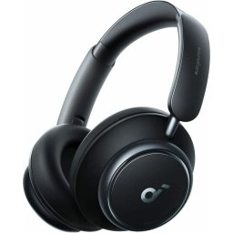 Casti Wireless Over-Ear Soundcore Space Q45, Adaptive Active Noise Cancelling, LDCA Hi-Res, Bluetooth 5.3, Negru