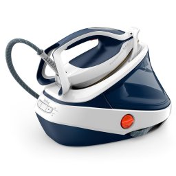 Fier de calcat Pro Express Ultimate GV9712E0, 3000W, 690g/min, 1200ml, talpa Durilium, Albastru-Alb