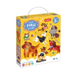 Puzzle 40 elements Hau-Dogs