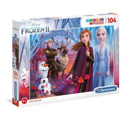 Puzzles 104 elements Super Color Frozen 2