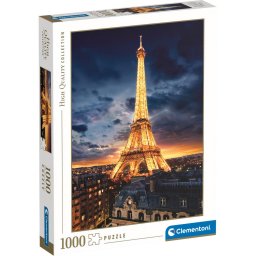 Puzzle 1000 elementów HQ Wieża Eiffela