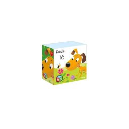 Puzzle pentru copii, Multigra, 16 piese, Multicolor