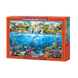 Puzzle 1500 pieces Pirate Island - Coral reef