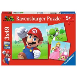 Puzzle 3x49 elements Super Mario