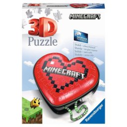Puzzle 3D 60 elements MInecraft Heart