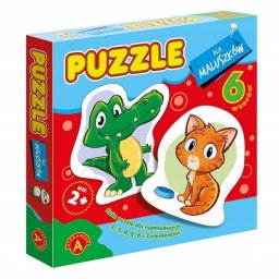 Puzzle pentru copii Crocodil , Multicolor