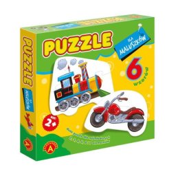 Puzzle copii Hartie/Plastic, 2+ ani, 26.5 x 26.5 x 3.8 cm, Multicolor