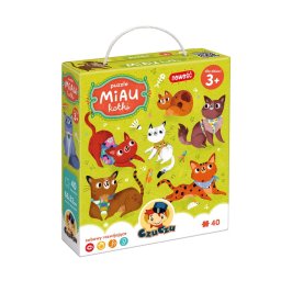 Puzzle 40 elements Miau - Cats
