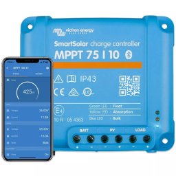 Accesorii sisteme fotovoltaice Controler VICTRON ENERGY CHARGING REGULATOR SMART 75V/10A BLUETOOTH