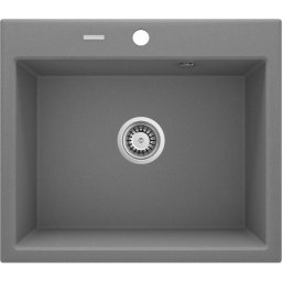 1-BOWL GRANITE SINK DEANTE GREY METALLIC ANDANTE