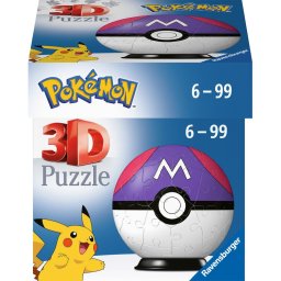 Ravensburger 3D Puzzle Ball Pokémon Master Ball
