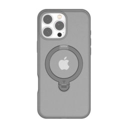 Husa Torras phone case Pstand for iPhone 16 Pro (Titanium gray)