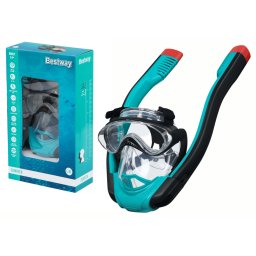 Mască de scufundare pentru față completă, mască de snorkeling, L/XL, Bestway 24058