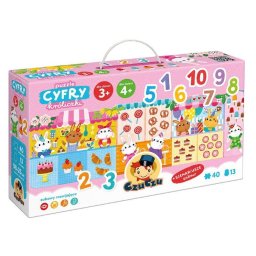 Puzzle cu numere de iepuraș