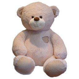 Ursuleț de pluș Octavian crem 75 cm