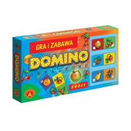 Joc de domino cu fructe
