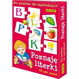 Joc de puzzle Învăț litere